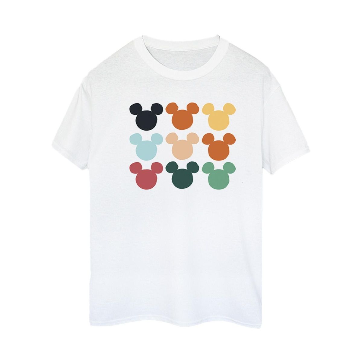 Boyfriend T-Shirt mit Micky Maus Grafik
