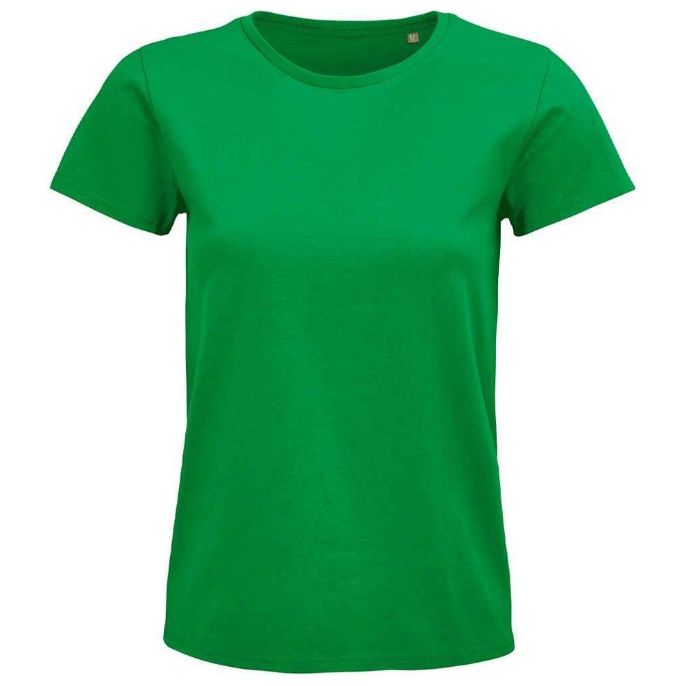 Eng anliegendes Bio-Baumwolle Rundhalsshirt