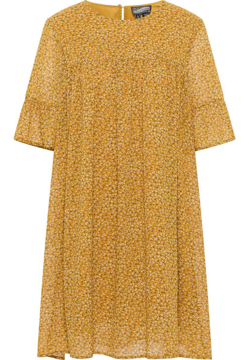 Luftiges Minikleid mit Blumenprint