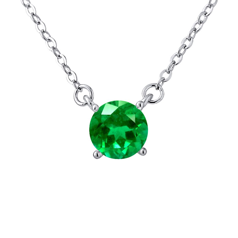 Lariat-Halskette mit Mond und Stern