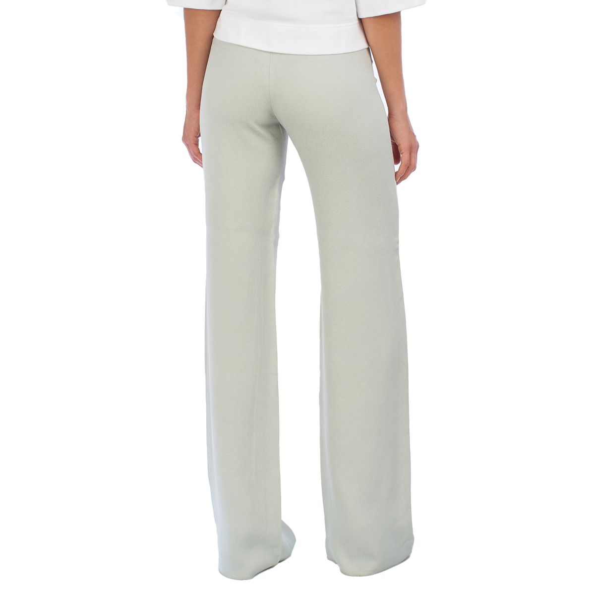 Elegante Palazzo-Hose mit hohem Bund