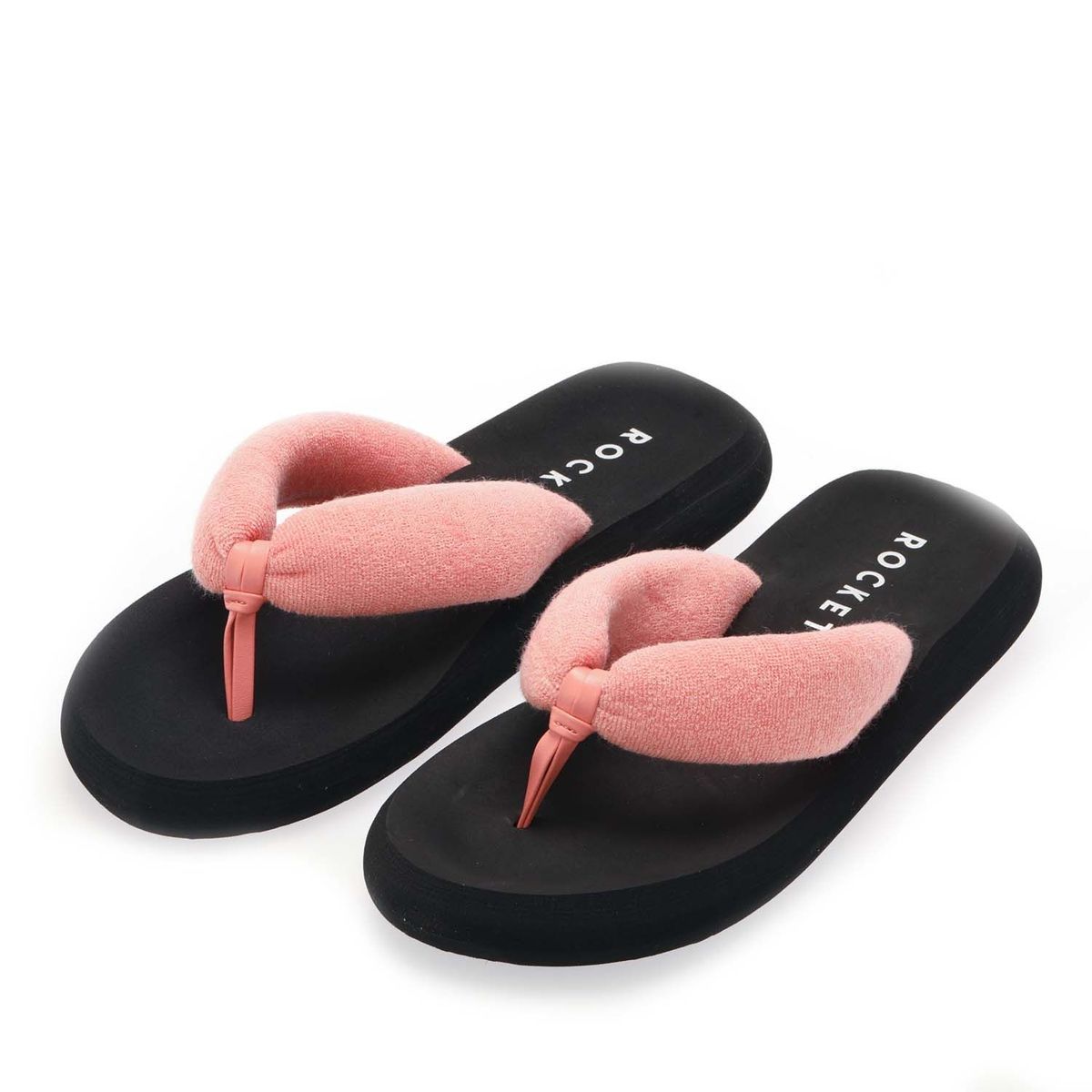 Flip-Flops mit gepolsterten Frotteeriemen