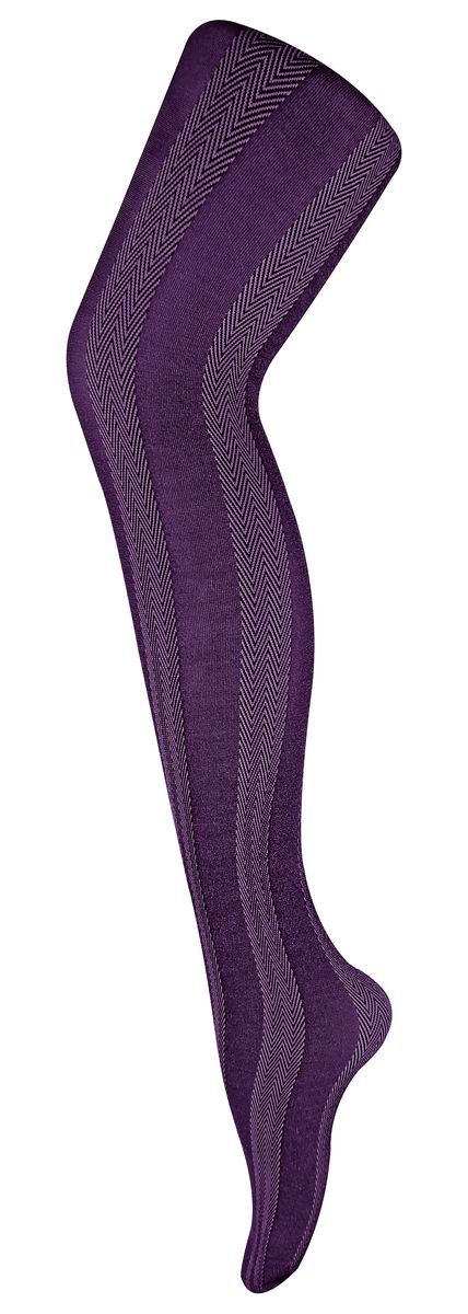 Blickdichte Gestreifte Gemusterte Strumpfhose