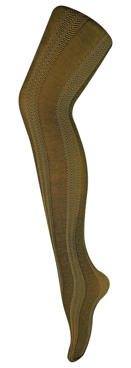 Blickdichte Gestreifte Gemusterte Strumpfhose