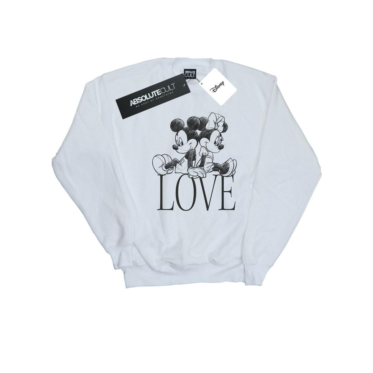 Sweatshirt mit Micky und Minnie Maus