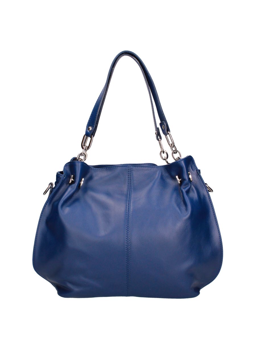 Minimalistischer strukturierter Leder-Shopper