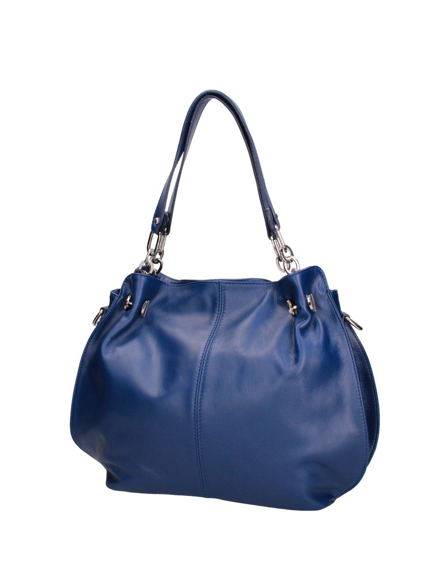 Minimalistischer strukturierter Leder-Shopper