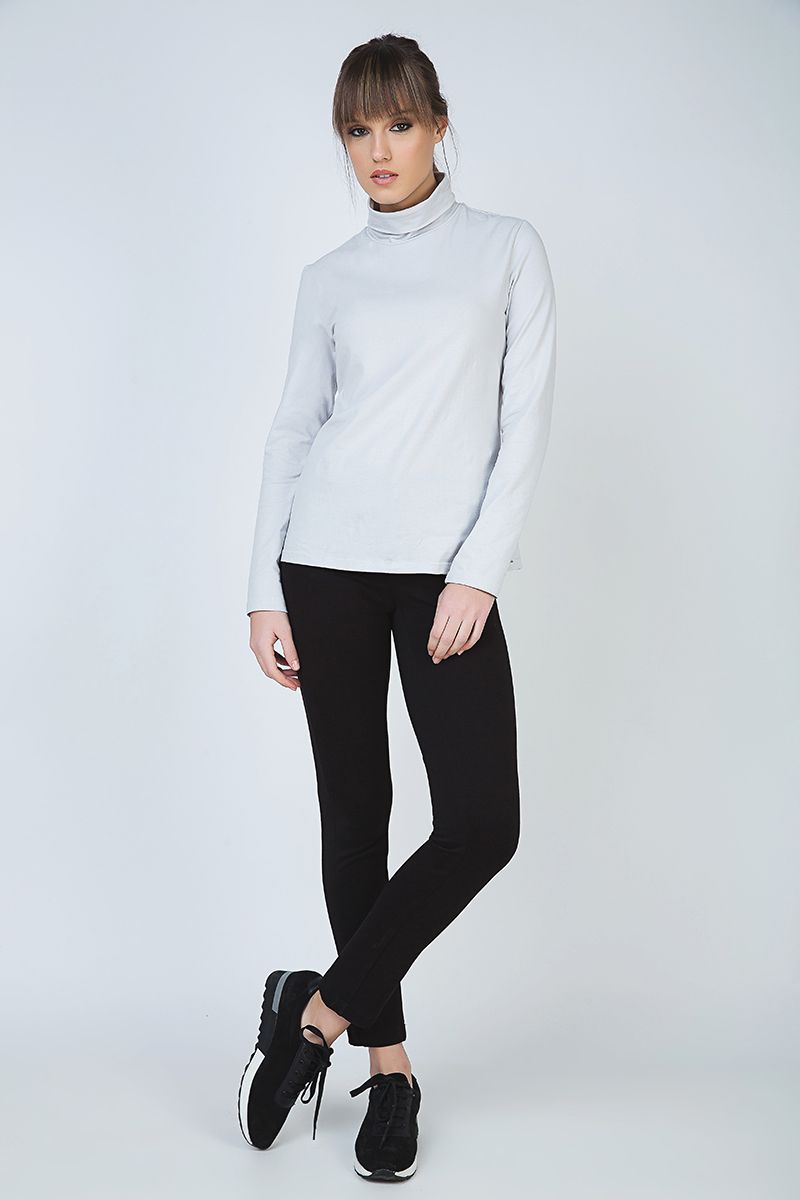 Klassisches Slim-Fit Rollkragenshirt