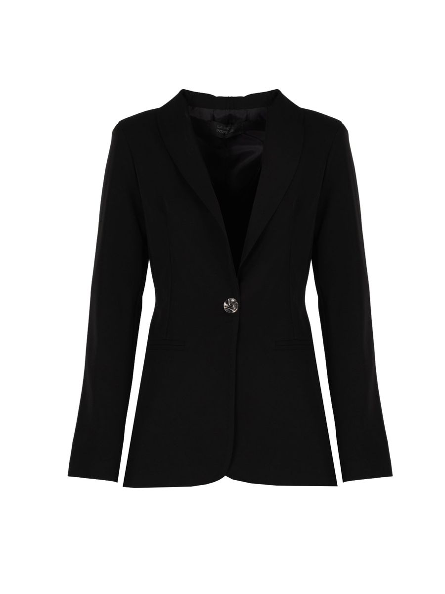 Eleganter Taillierter Einknopf-Blazer