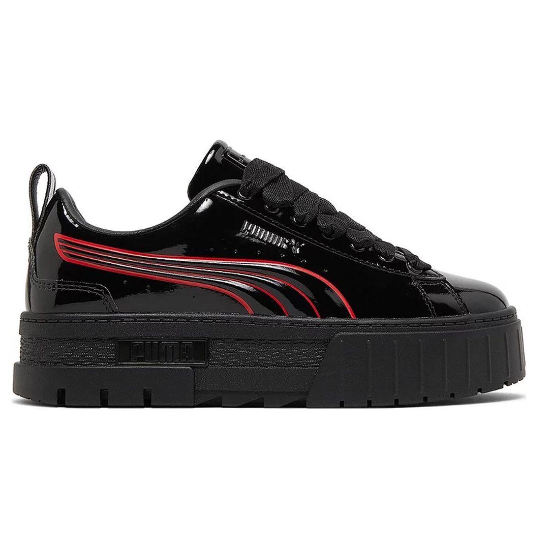Catwoman-Inspirierte Plateau-Sneaker