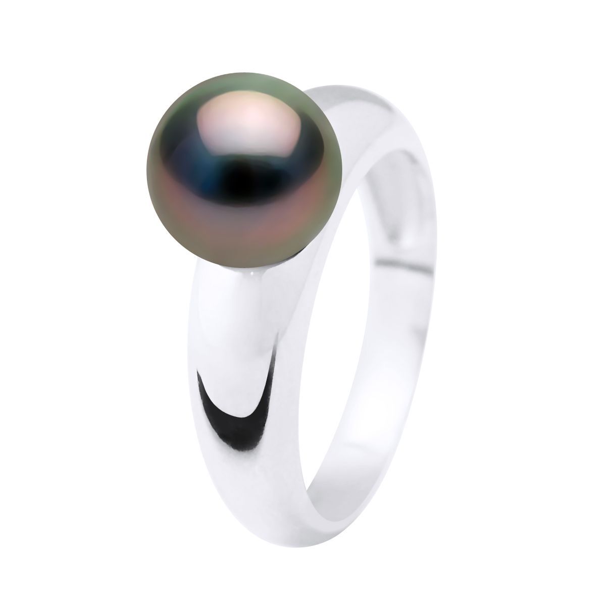 Minimalistischer Solitärring mit Perle
