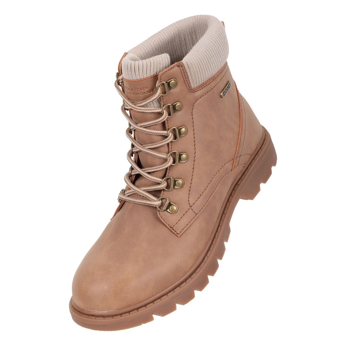 Wasserdichte geschnürte Winterstiefel