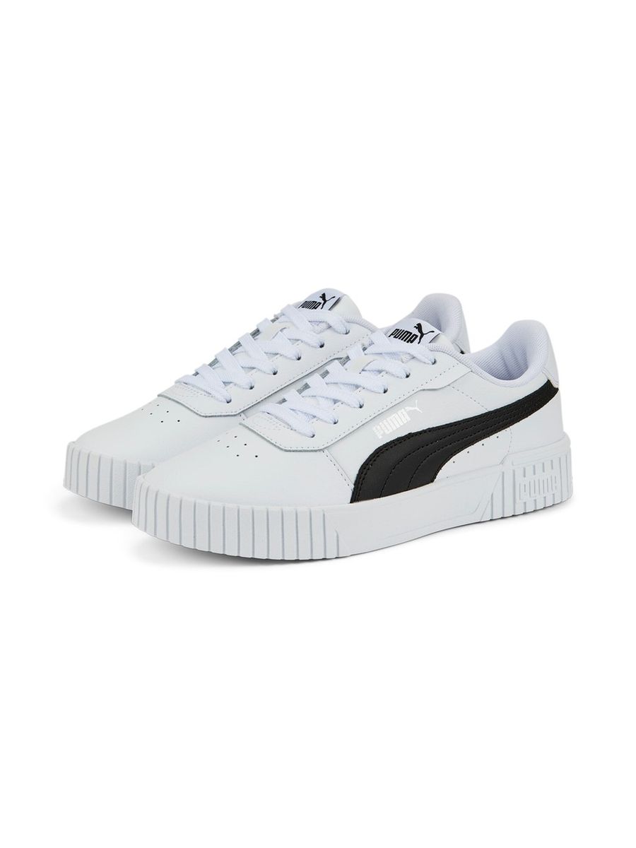 Retro-Tennis-Sneaker mit Plateausohle