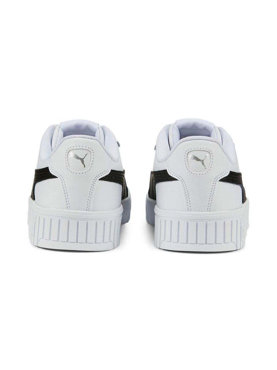 Retro-Tennis-Sneaker mit Plateausohle