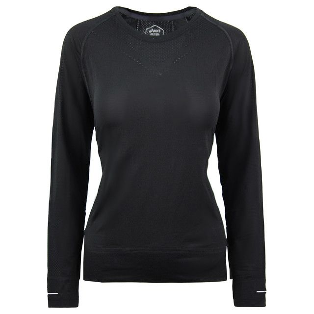 Nahtloses Langarm-Performance-Top