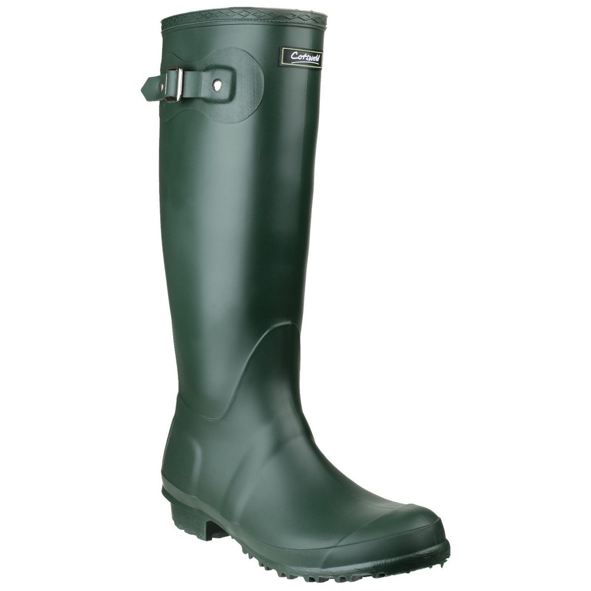 Hohe Regenstiefel mit Schnallendetail