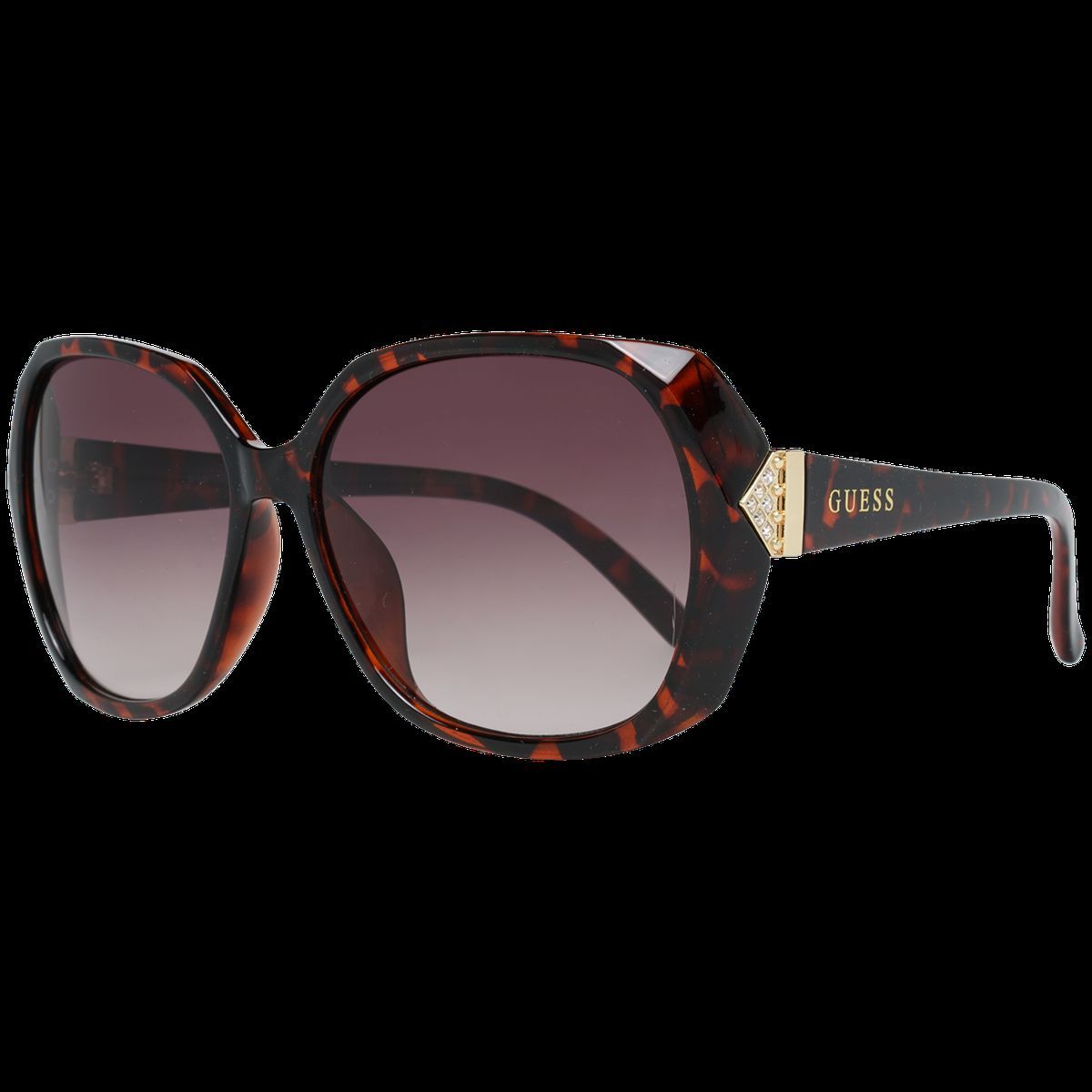Elegante übergroße Schildpatt-Sonnenbrille