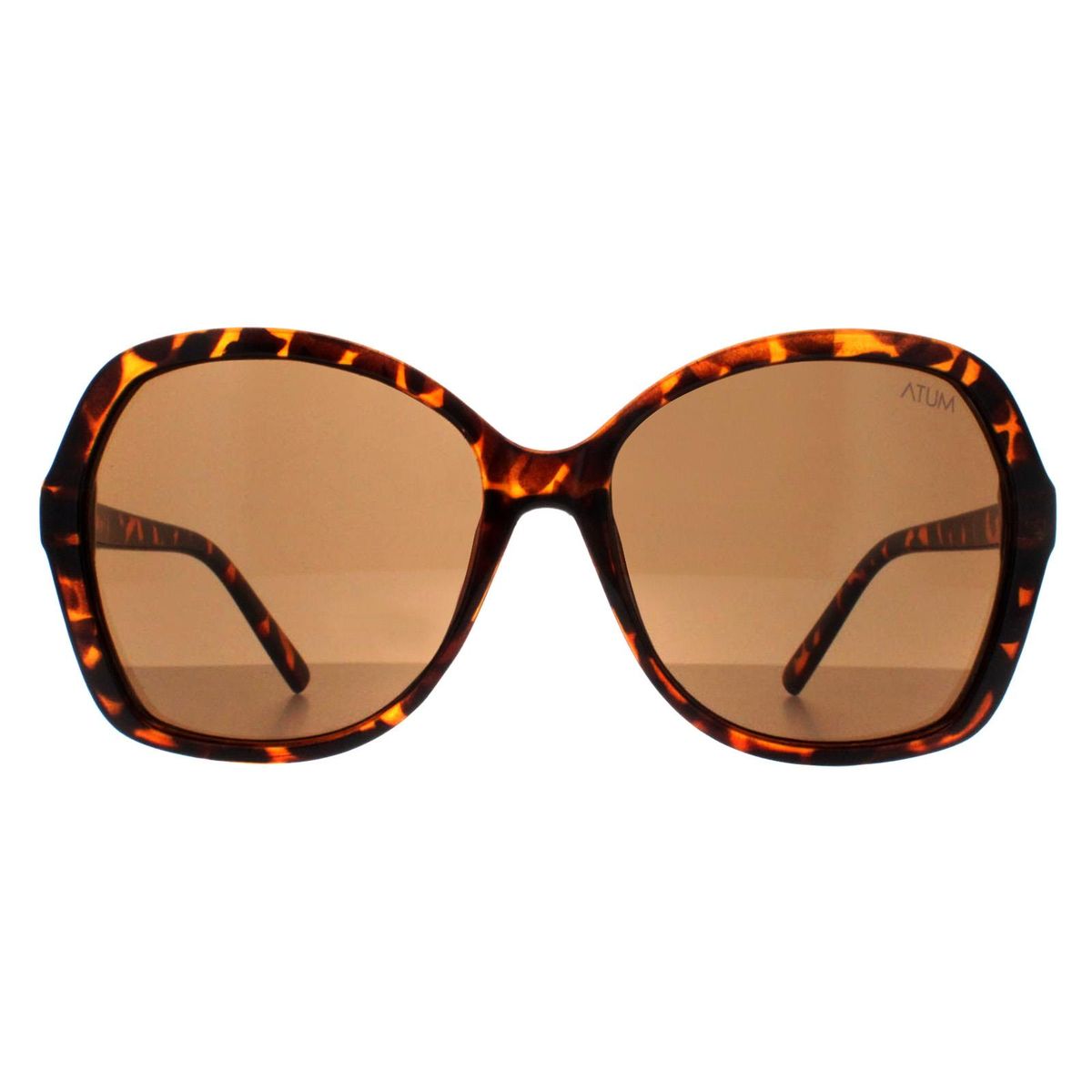 Braune Sonnenbrille in Schmetterlingsform