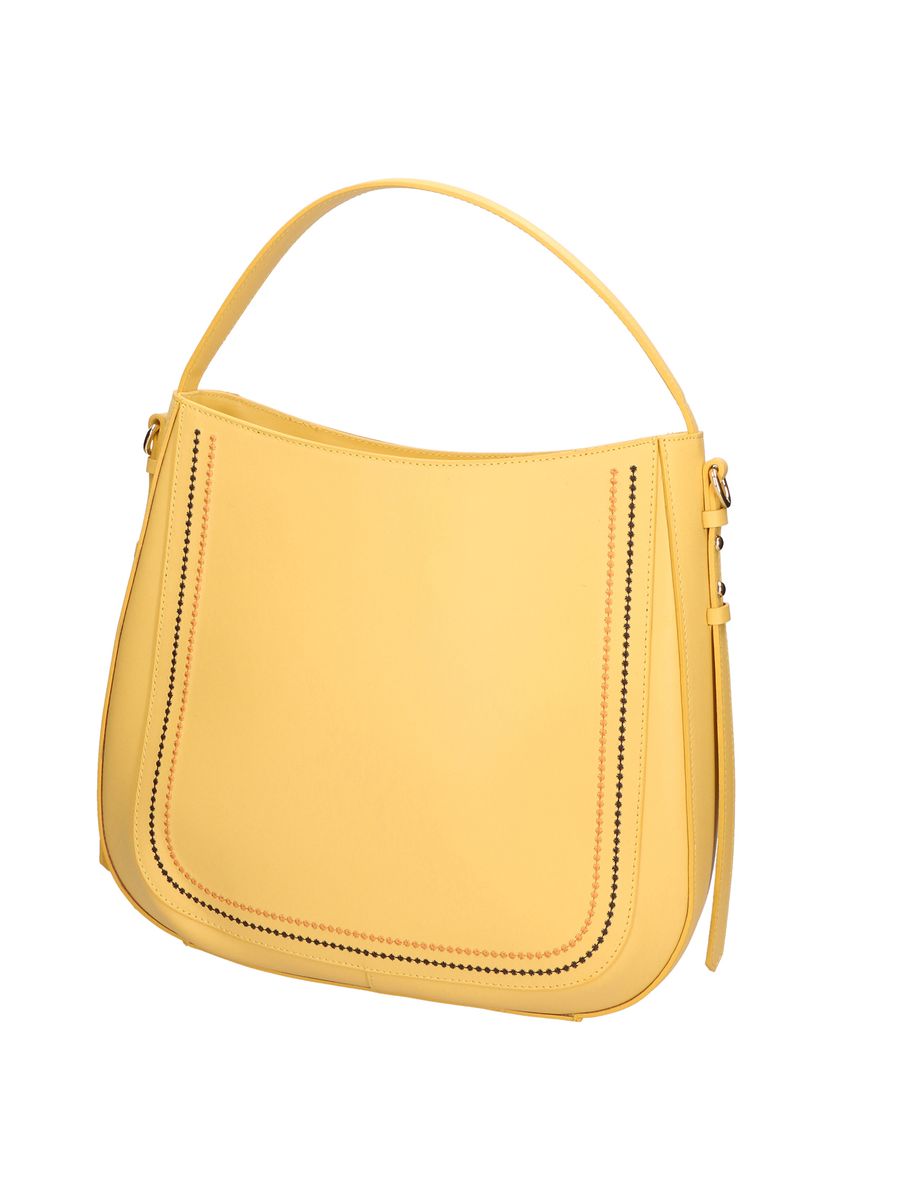 Handgefertigte Leder-Beuteltasche