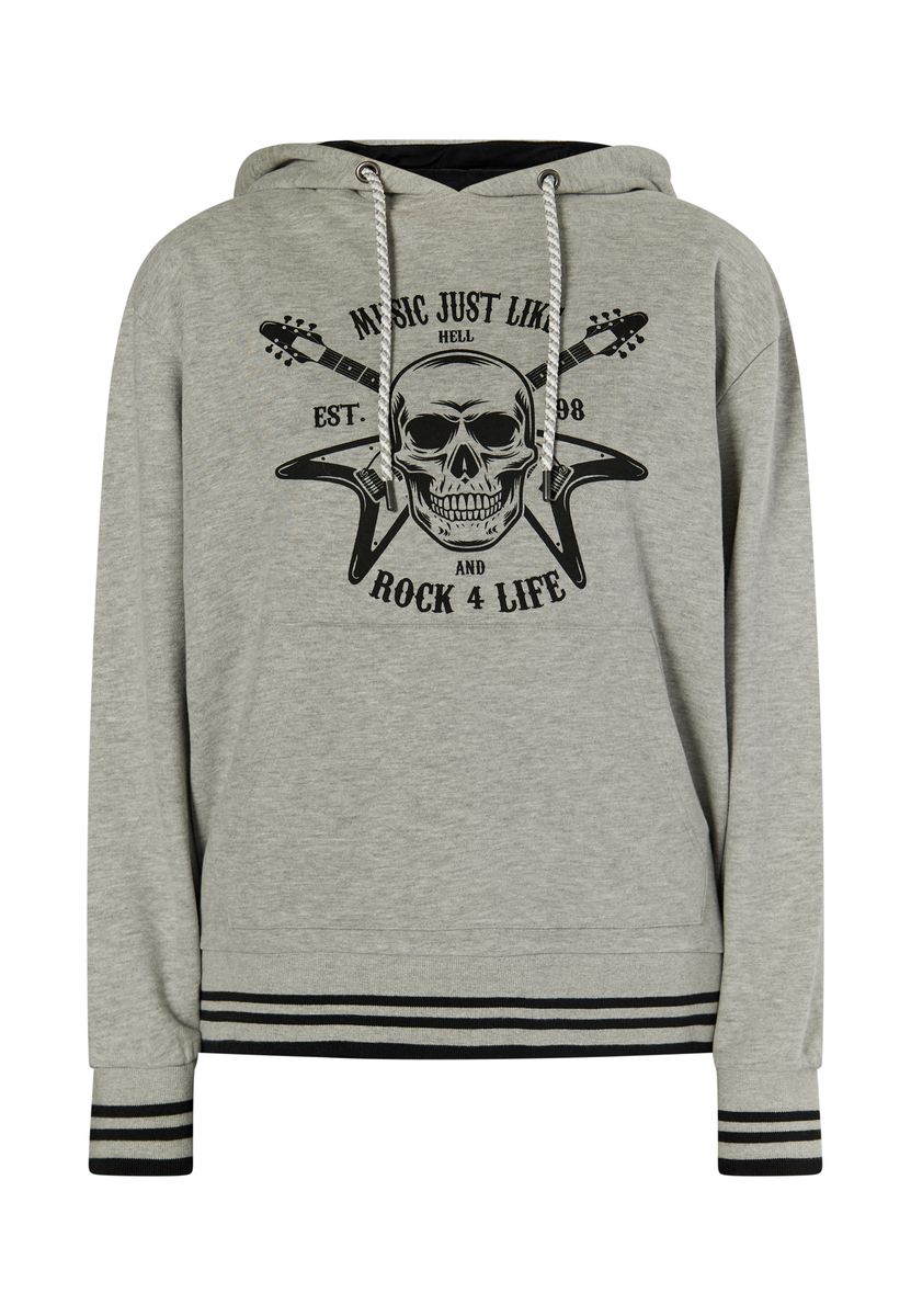 Lässiger Oversized Kapuzenpullover