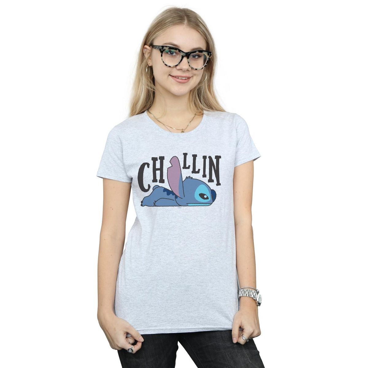 Stitch Chillin Grafik-T-Shirt