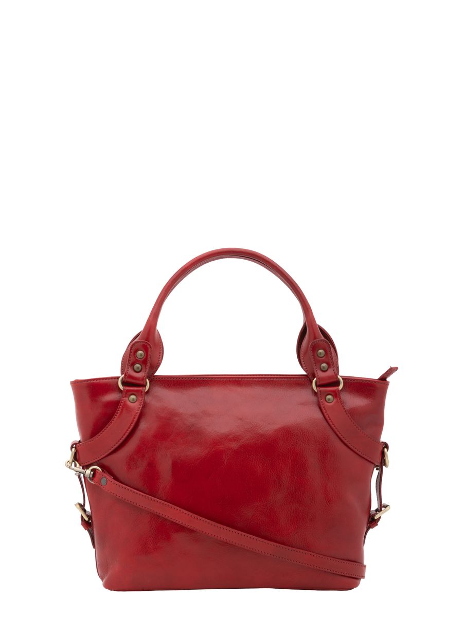Elegante Ledertasche mit Gurt