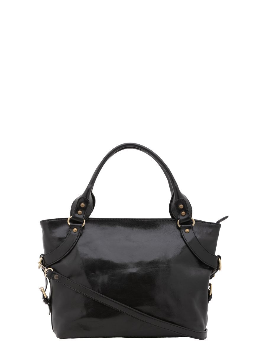 Elegante Ledertasche mit Gurt