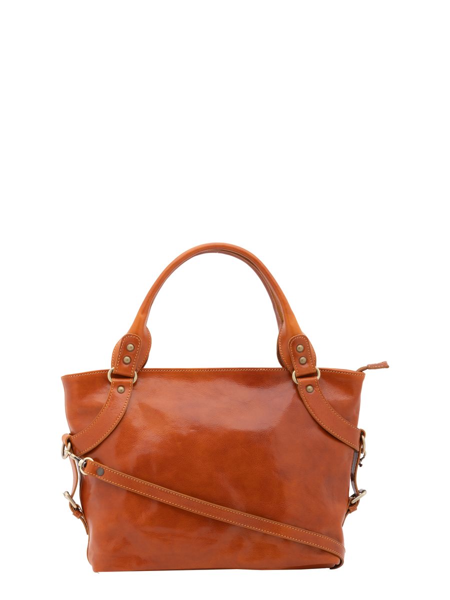Elegante Ledertasche mit Gurt