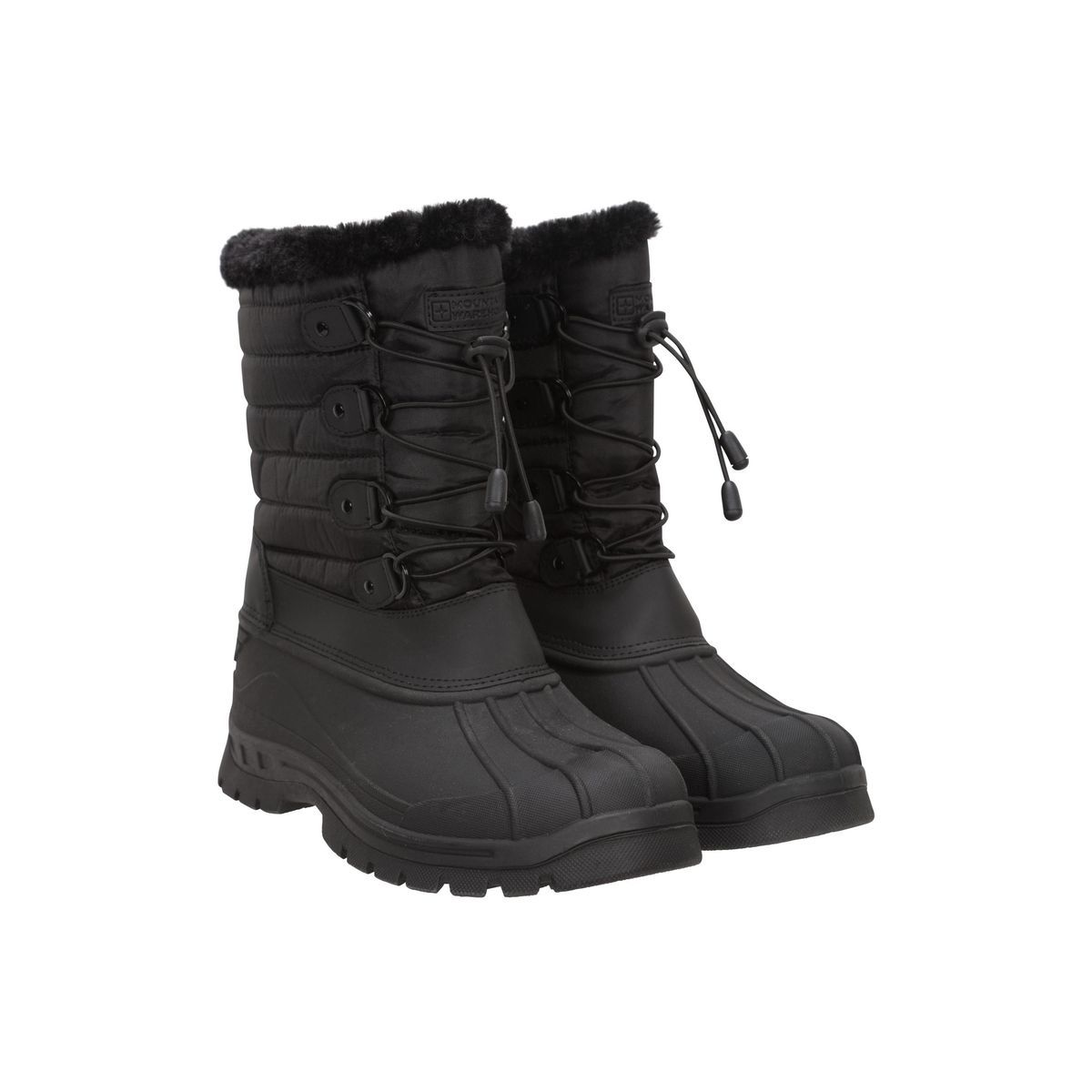 Schneefeste gesteppte Winterstiefel