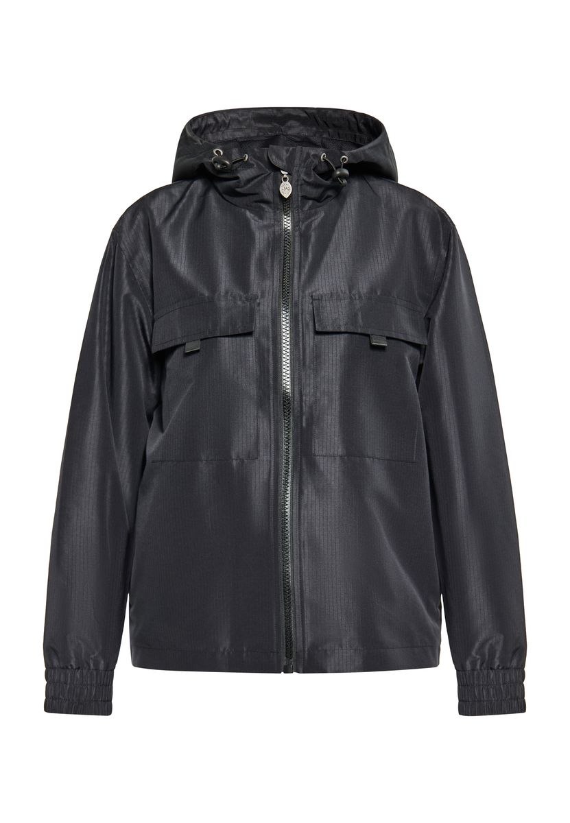 Strukturierter Utility-Anorak mit Kapuze