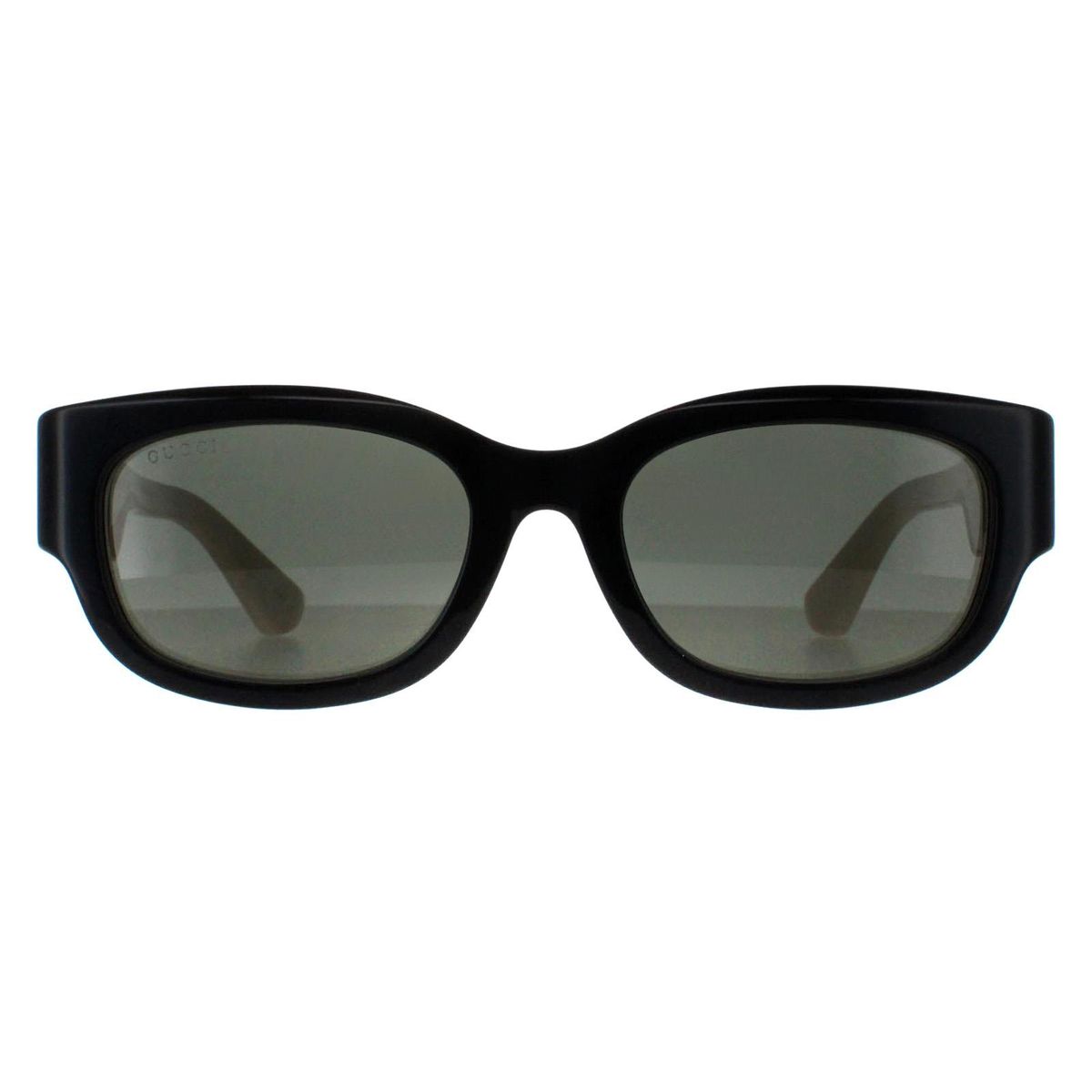Quadratische Sonnenbrille mit Logo-Detail