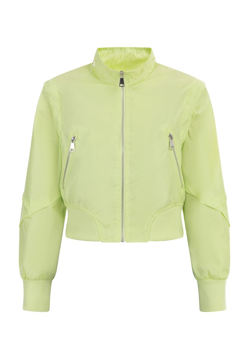 Modische Kurze Bomberjacke aus Leichtem Material