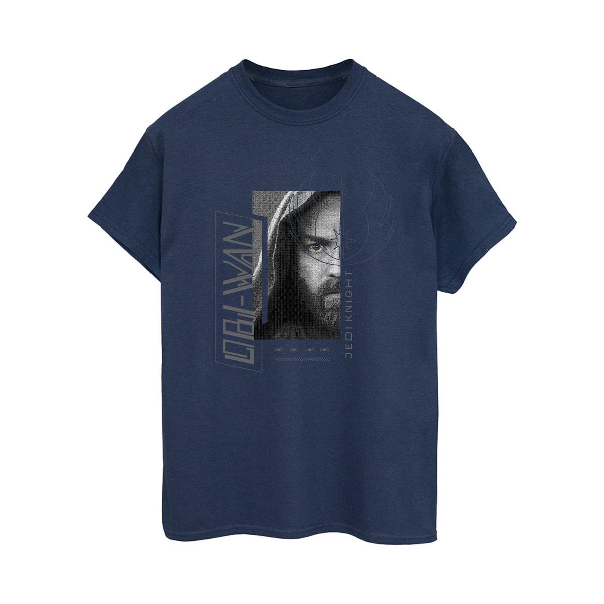 Obi-Wan Kenobi Grafik-T-Shirt aus Baumwolle