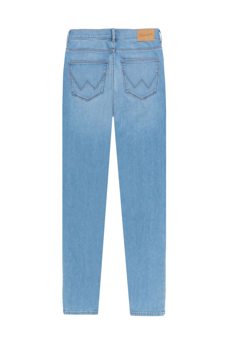 High-Waist Skinny Jeans
