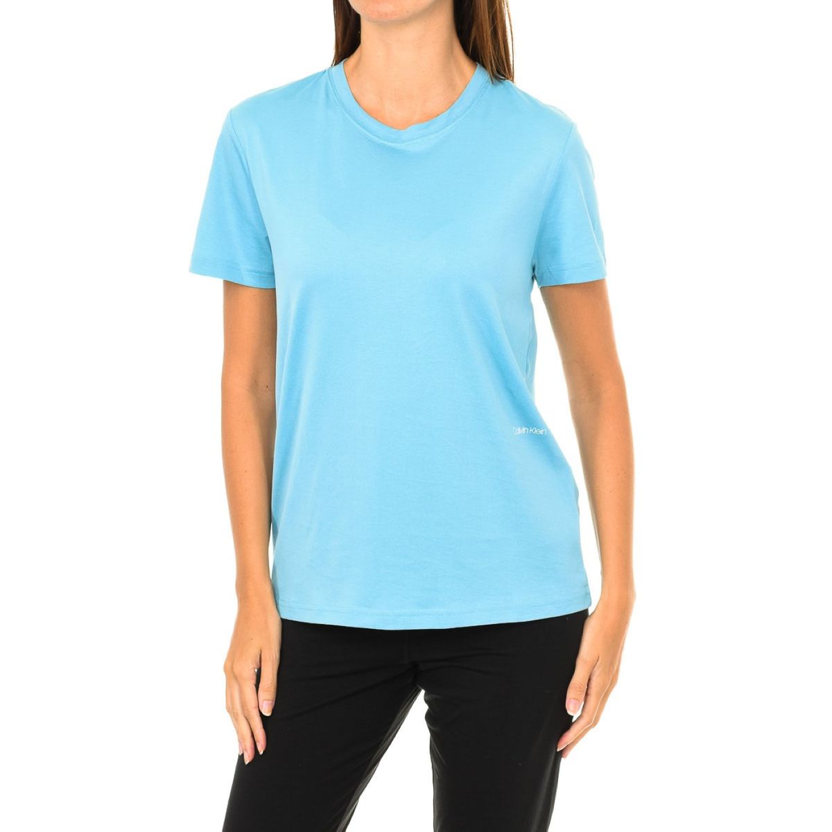 Baumwoll-Jersey T-Shirt mit Grafikprint