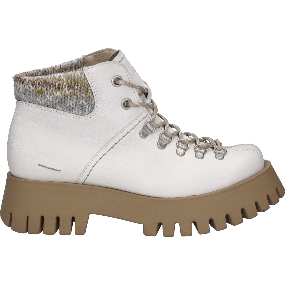 Schnürstiefeletten mit Plateausohle