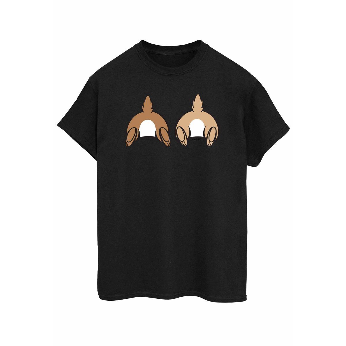 Verspieltes Chip und Chap Grafik-Shirt