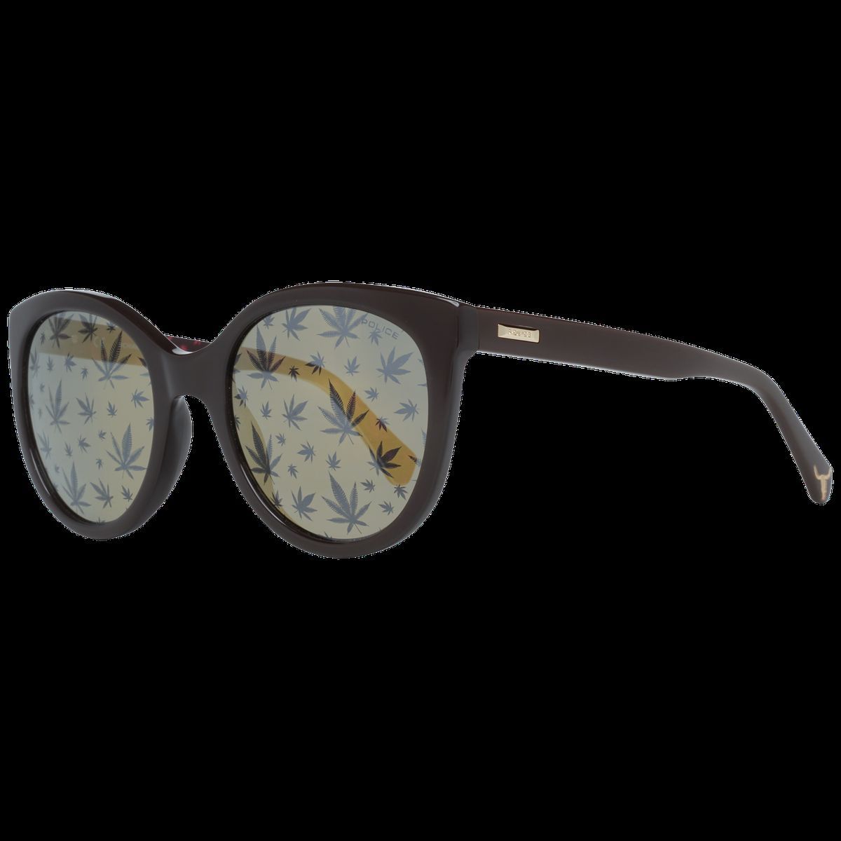 Schmetterlings-Sonnenbrille mit gemusterten Gläsern