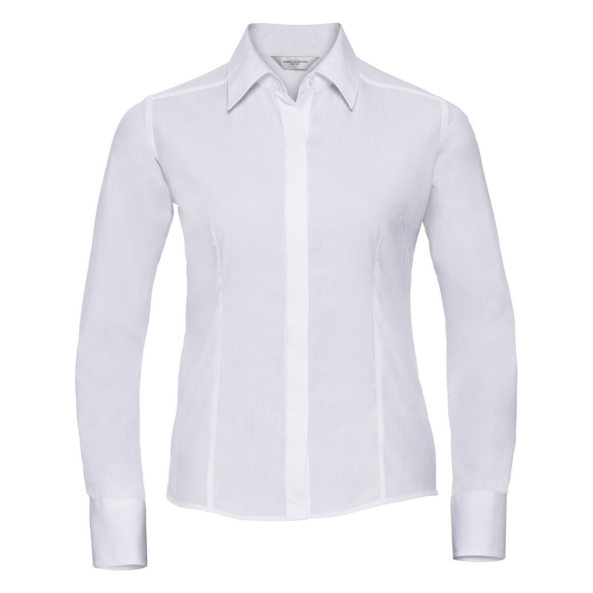 Taillierte Slim-Fit Popeline-Bluse