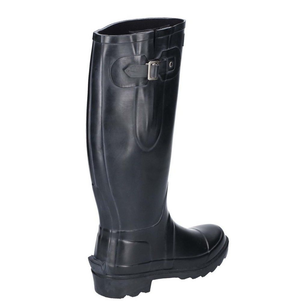 Hohe Gummistiefel mit Schnalle