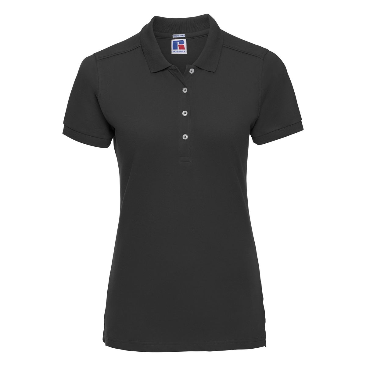 Schmal geschnittenes Stretch-Baumwoll-Polo