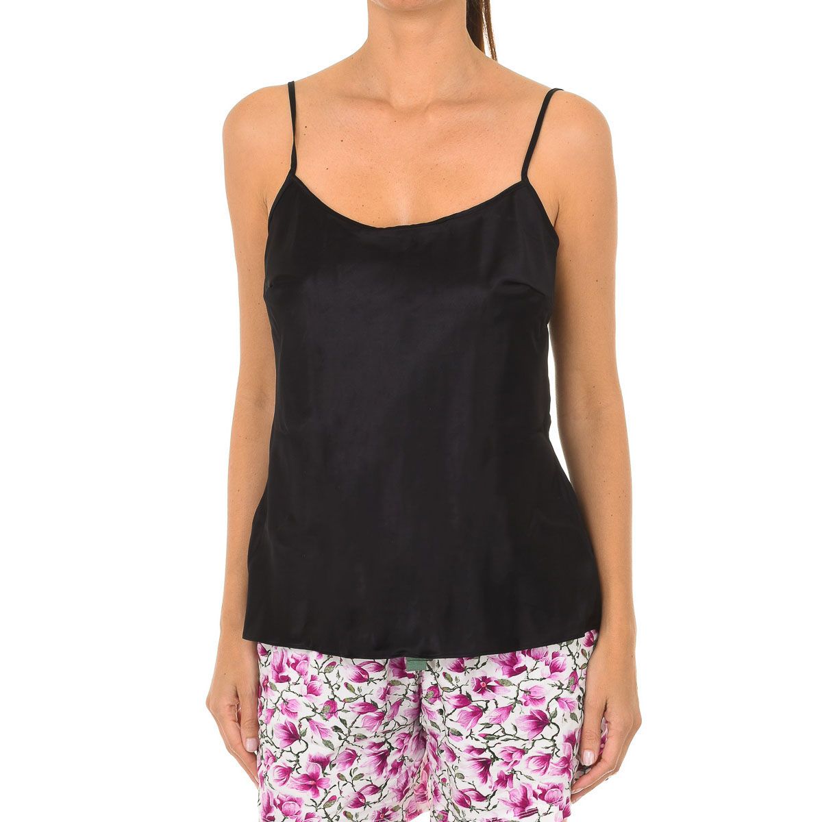 Elegantes Satin-Camisole-Top