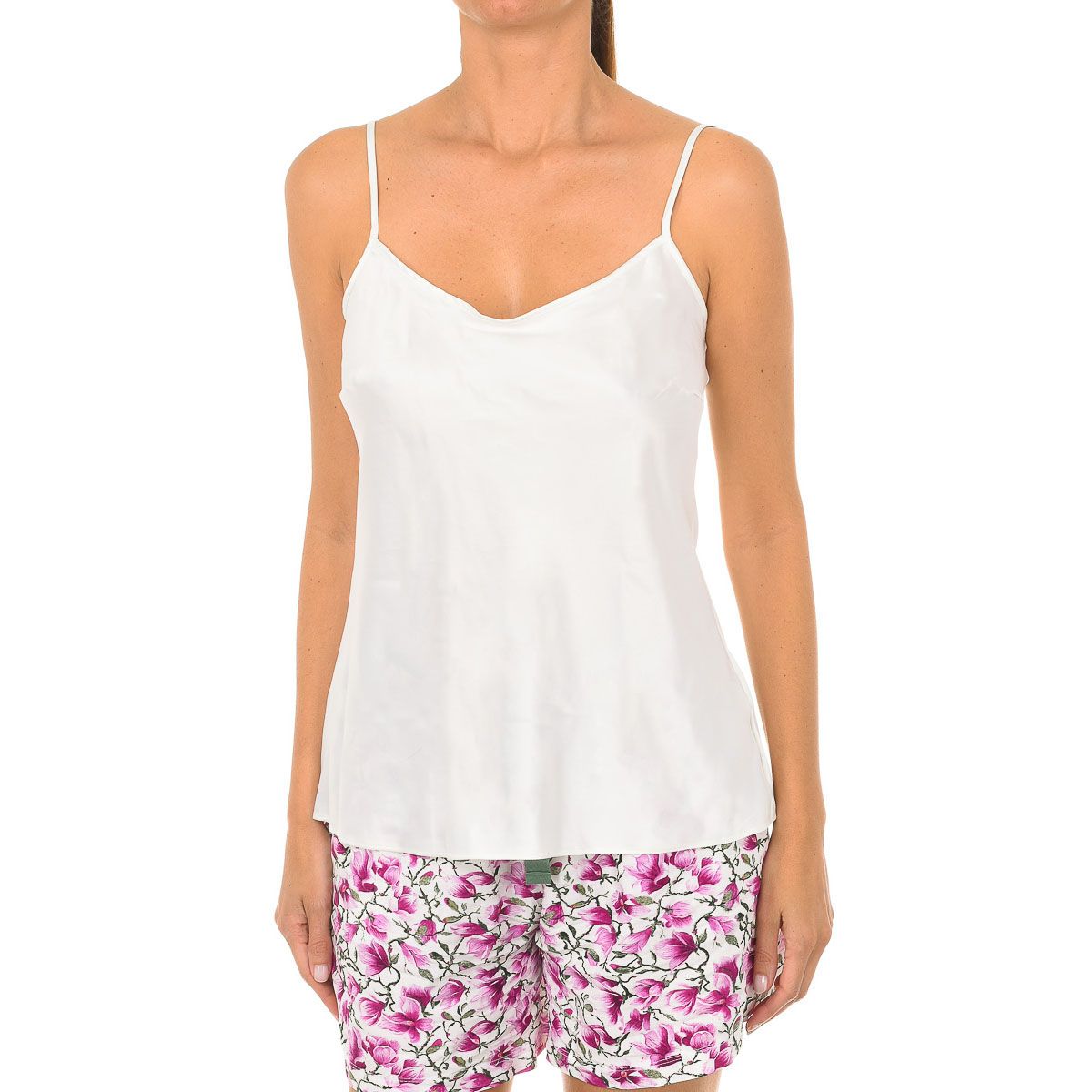 Elegantes Satin-Camisole-Top