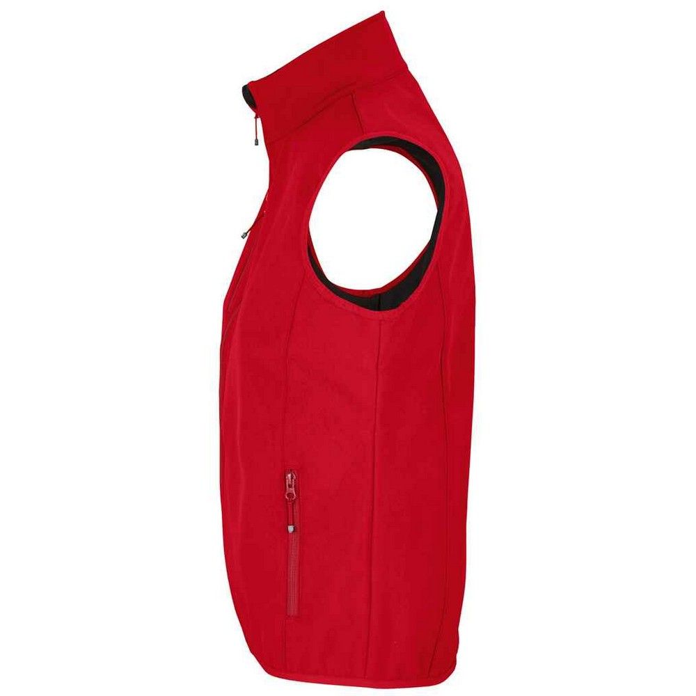 Recycelte Softshell-Weste mit Fleecefutter