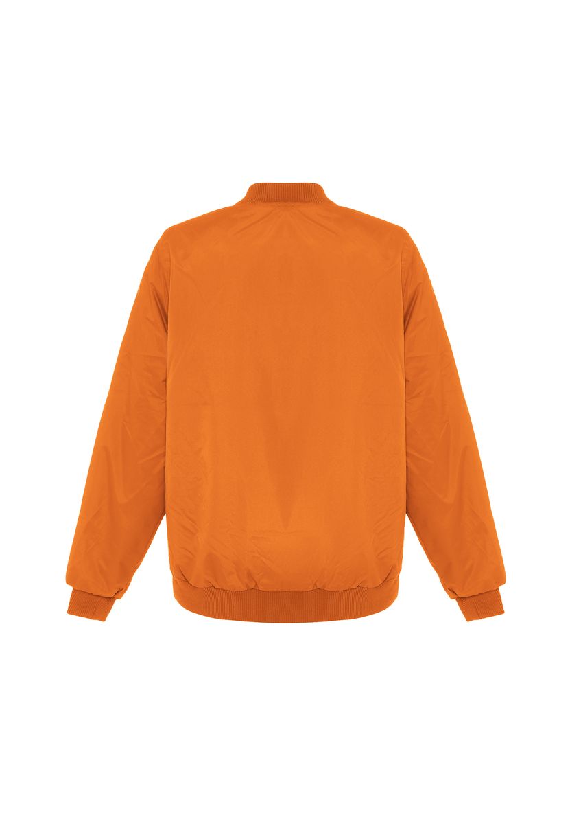 Leichte Satin-Bomberjacke