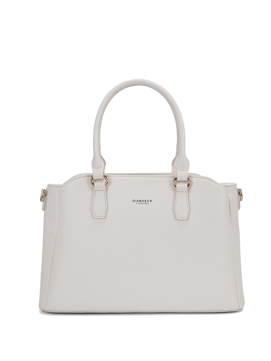 Elegante strukturierte Henkeltasche