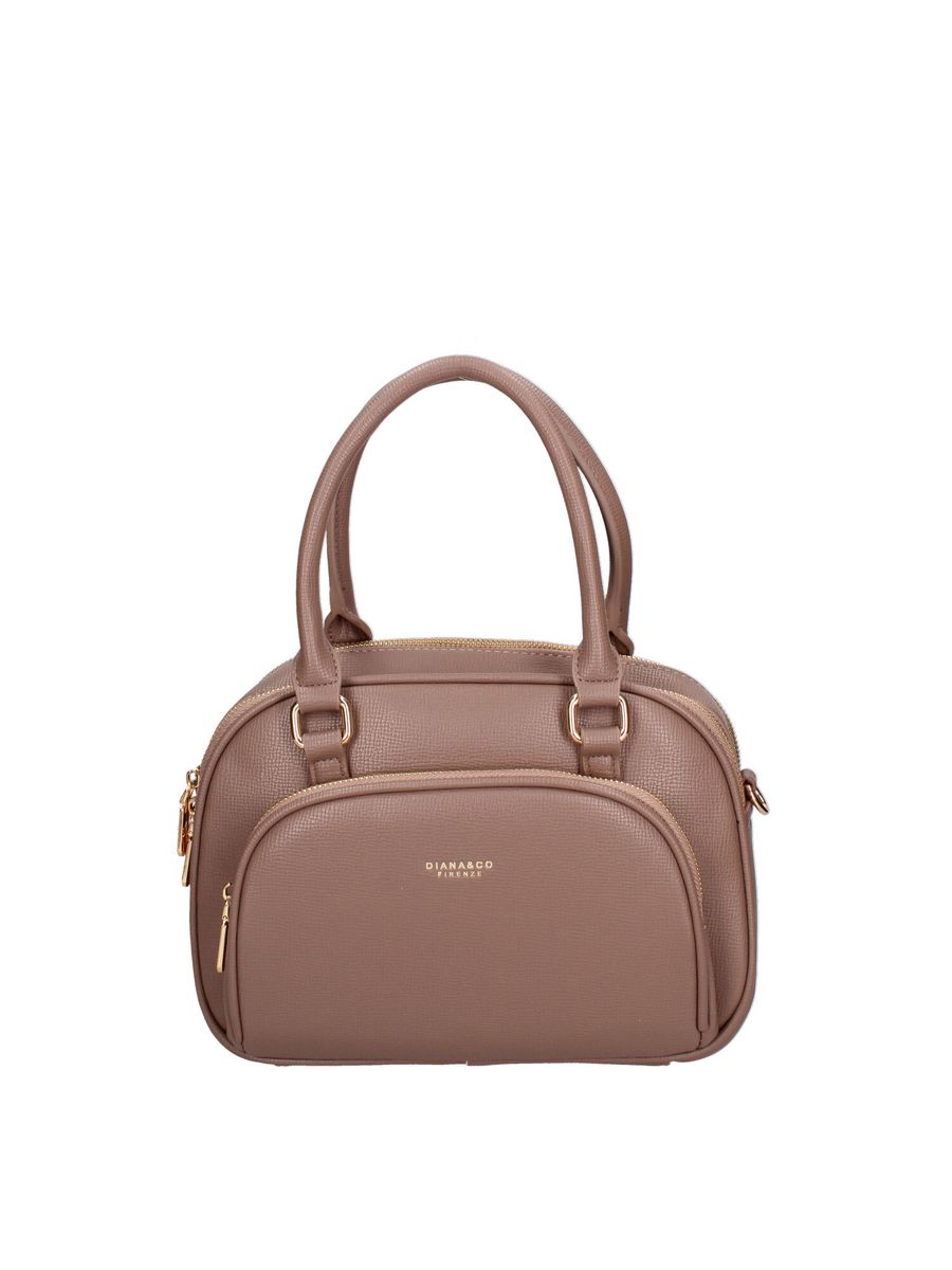 Elegante strukturierte Henkeltasche