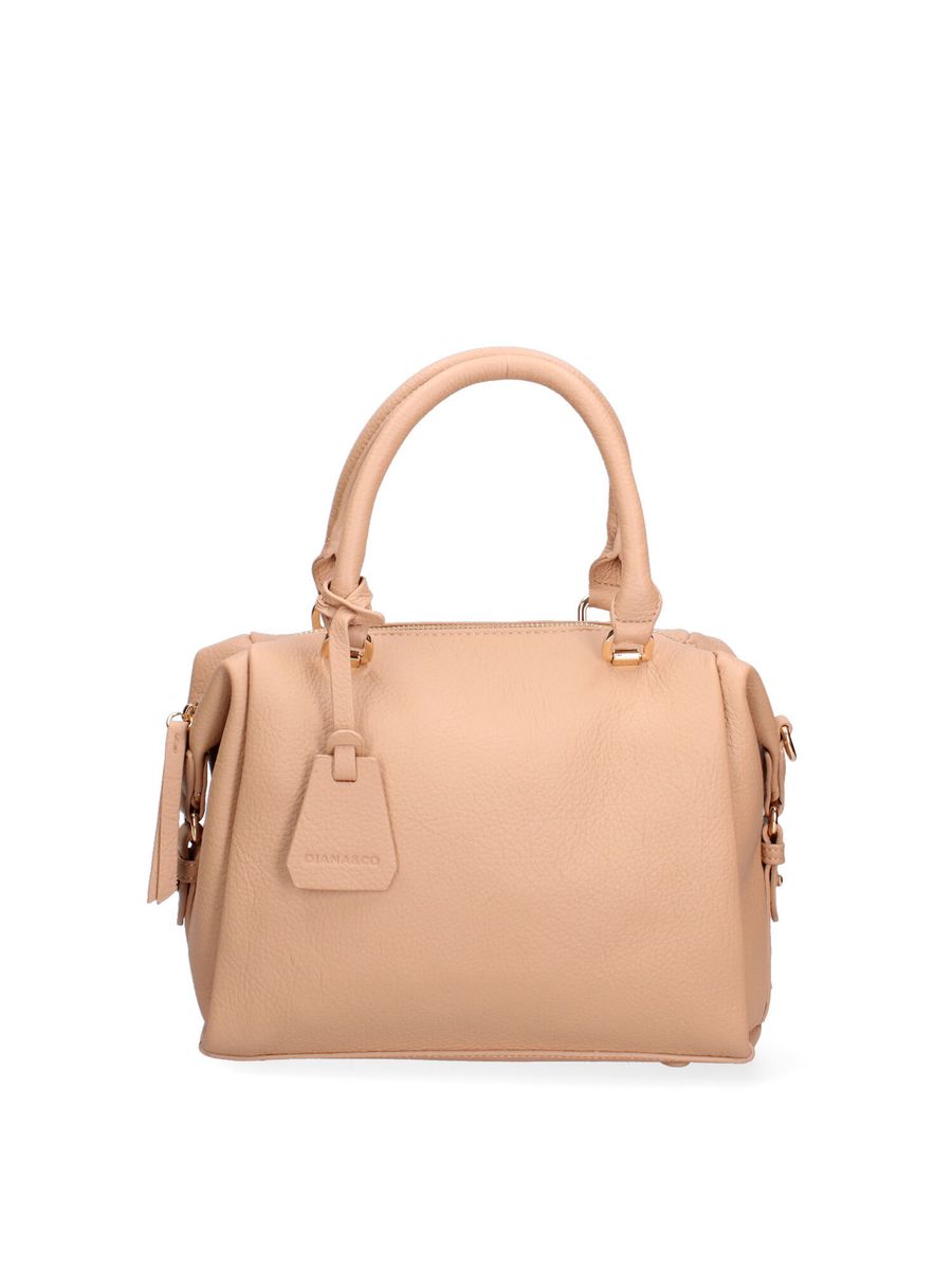 Elegante strukturierte Henkeltasche