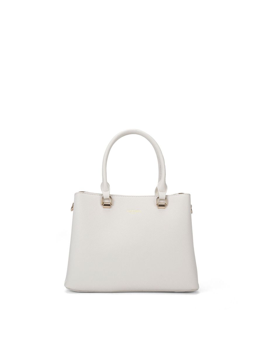 Elegante strukturierte Henkeltasche