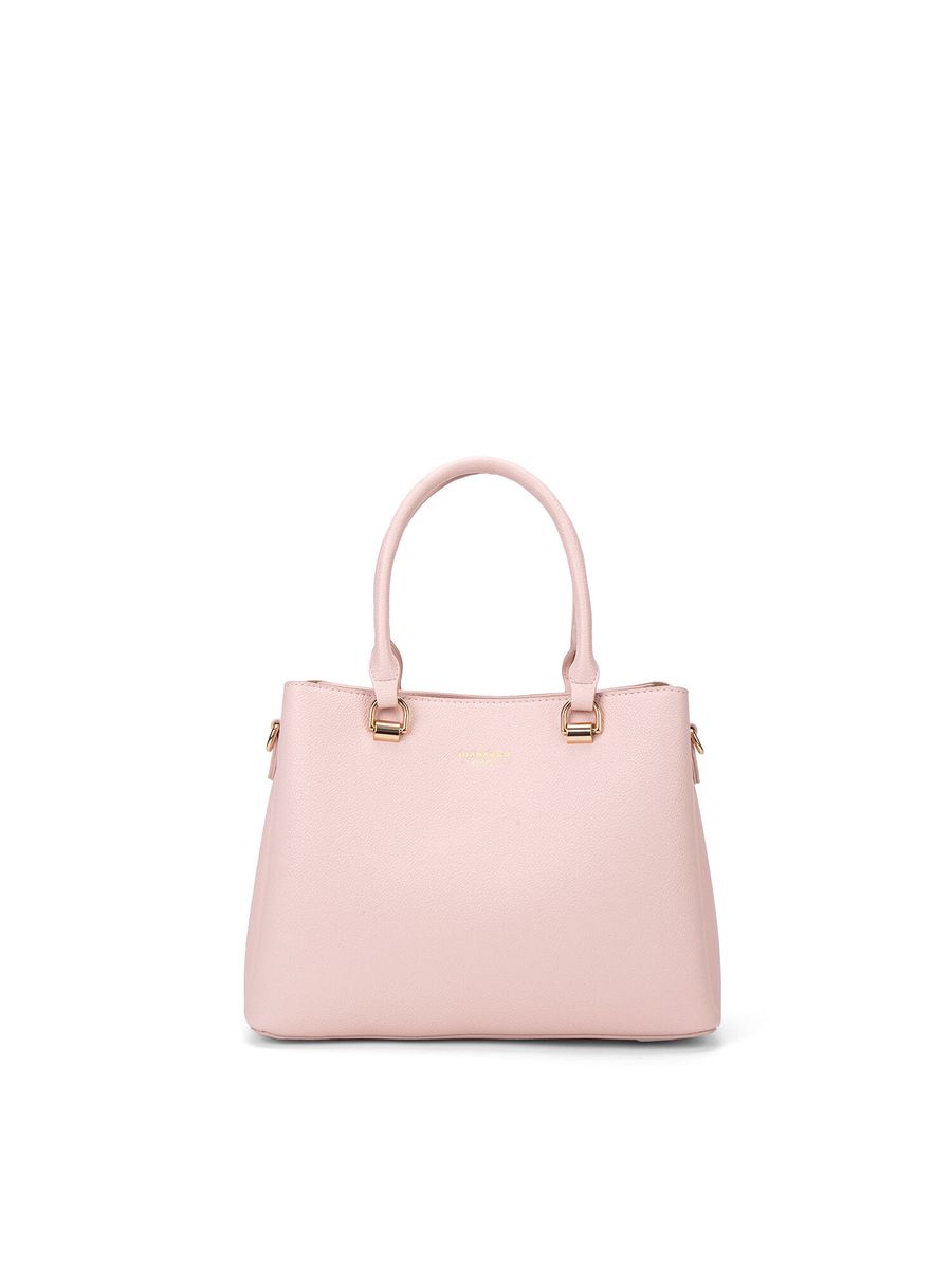 Elegante strukturierte Henkeltasche